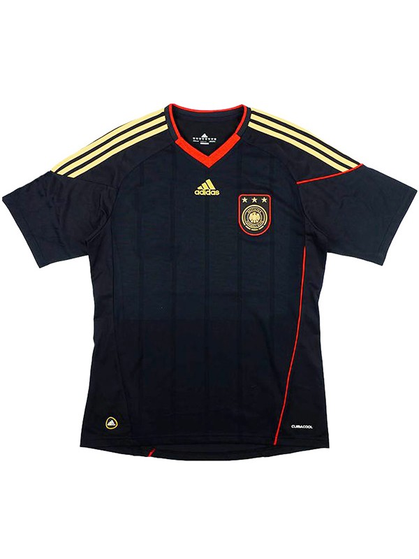 Germany away retro jersey soccer uniform men's second sportswear football kit top shirt 2010